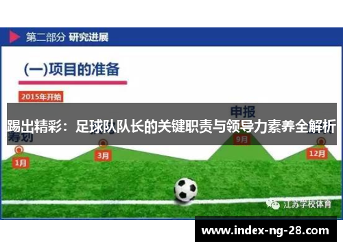 踢出精彩：足球队队长的关键职责与领导力素养全解析